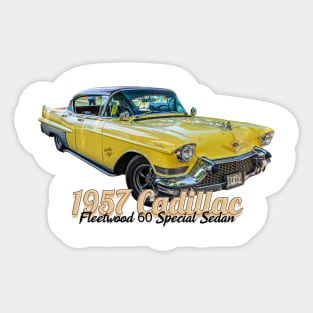 1957 Cadillac Fleetwood 60 Special Sedan Sticker